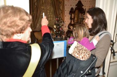 DAR Museum Docents were on hand to provide visitors with information about the period rooms.