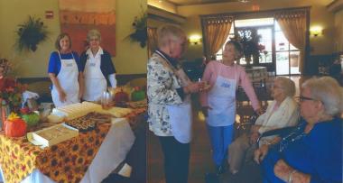 #DARDayofService#DARCelebrate125  In Dardanelle, Arkansas, Dardanelle Rock Chapter provided a dessert social for residents of the Nursing Home and Rehabilitation Center, serving and visiting with the residents
