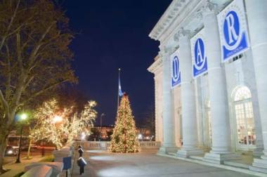 Remember the holiday decorations at National Headquarters will be up through the New Year!