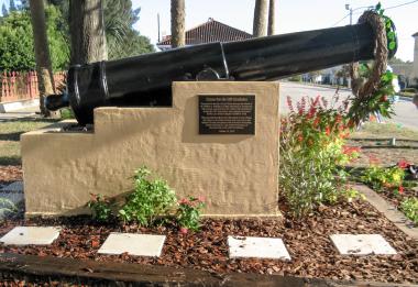 Grant Recipient, Historic Preservation: Lake Wales Chapter, Lakes Wales, Fla. A cannon from the frigate USS Constitution was given to the city in 1933. Weather had rotted the wooden gun carriage and the cannon had been placed in storage. Grant monies allowed the Historic Lake Wales Society and the chapter to restore the cannon.