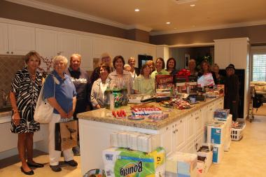 Long Beach, CA Chapter hosted a house warming party at the new Fisher House Foundation on the campus of the Long Beach VA Hospital