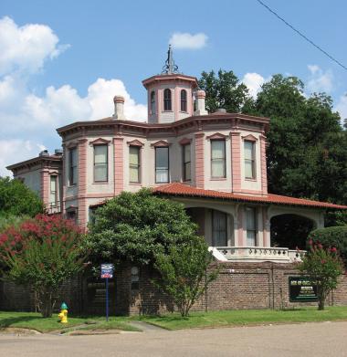 Grant Recipient: Historic Preservation, Texarkana Museums Systems, Texarkana, TX $10,000 won in a poker game in 1884 allowed James Daughon to build this intriguing Italianate Victorian house in the shape of a club with three octagonal wings and a rectangular wing.  The “Ace of Clubs” home is considered one of the most unique in the country.