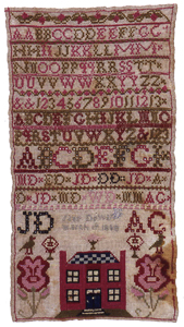 Sampler, March 17, 1848 / Jane Dewar
