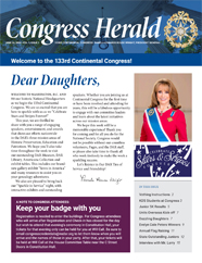 Front page of the Wednesday edition of 133rd Congress.