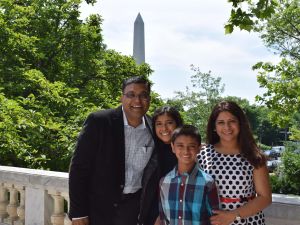 Family at DAR Naturalization Ceremony