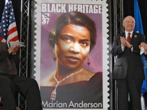 Marian Anderson Stamp Ceremony