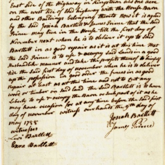 NH Barlett Letter