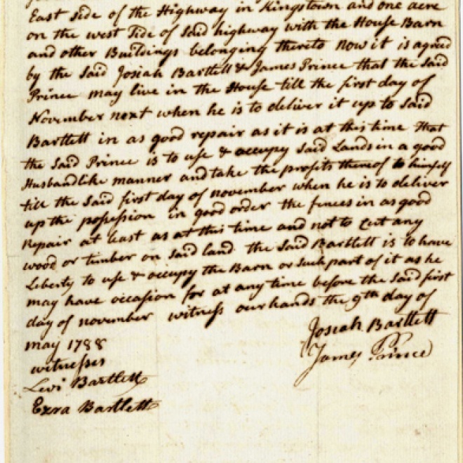 NH Barlett Letter