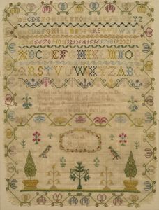 Sampler, 1793 / Sarah Herbert