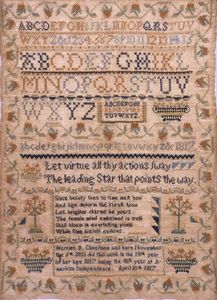 Sampler, 1817 / Harriet B. Cheesmon