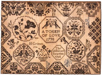 Sampler, 1798 / Hannah Grimes