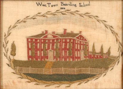 Needlework picture, 1804 / Mary Wiley