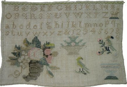 Sampler, early to mid-19th century