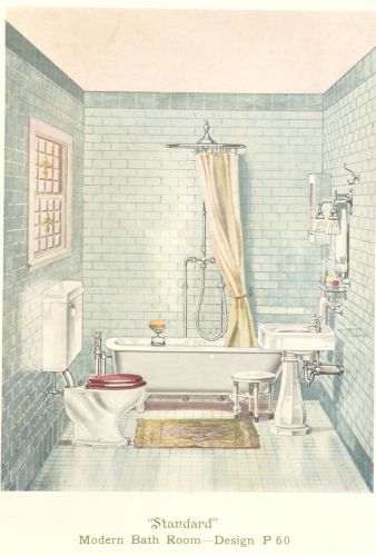 Modern Bath Room, 1911