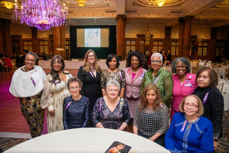 DAR Members at the Marian Anderson Museum Reopening Gala