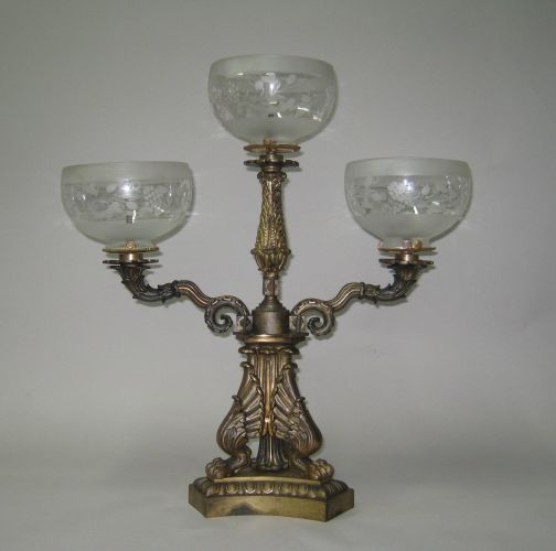 Gas Lamp, 1840-1850