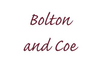 Bolton and Coe