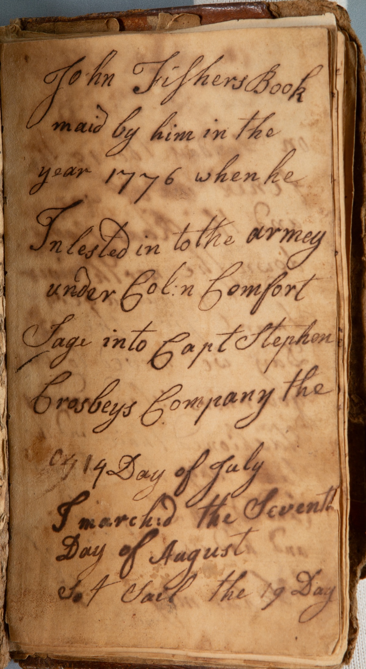 John Fisher Diary Long Island
