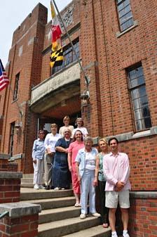 A DAR grant was used to abate lead and asbestos in the old armory in preparation for the renovation needed to turn it into an educational facility in efforts to establish a distinct campus for Maryland's Wye River Upper School.