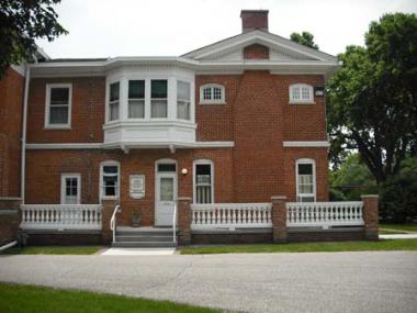 A DAR grant helped the Louis E. May Historical Museum in Fremont, Nebraska, replace its north porch and install a new railing and handicap-accessible ramp.