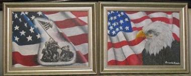 Grant Recipient, Patriotism Category: Spirit of '76 Chapter, New Orleans, La. The grant was used for matting and framing of the prints. Each print includes the student-artist's name and school, and also recognize the Spirit of '76 Chapter.
