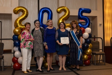Awards presented during Sparkle in Service Night 