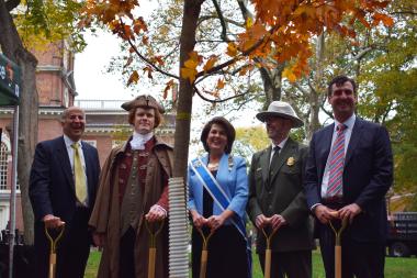 It was a special moment for all involved celebrating the first major Gift to the Nation in honor of the United States Semiquincentennial. 