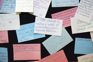 It’s always a treat to read the many different ways DAR members perform community service in their local communities.
