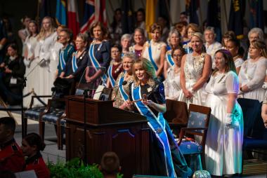 President General gives greetings
