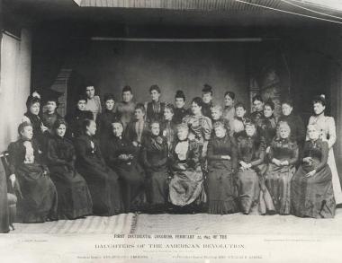 In February 1892, Mrs. Harrison gave the first recorded speech ever given by a sitting Frist Lady when she spoke at the first DAR Continental Congress. 