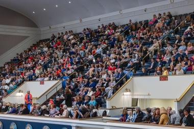 Crowd from opening night