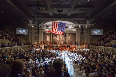 The National Defense Night Ceremony was held in DAR Constitution Hall on June 29, 2019 and was a grand celebration honoring our nation’s military and veterans.
