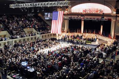 DAR members fill Constitution Hall for the 126th Continental Congress
