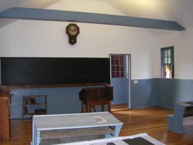 Grant Recipient, Education Category: Bell Hill Meetinghouse Association, Otisfield, Maine. The Bell Hill Schoolhouse, located in western Maine, is the only survivor of three one-room brick schoolhouses built in Otisfield in 1839. Restorations included bringing electrical services to the building, replacement of pest-damaged sheetrock and plaster, and refinishing the wood floor.