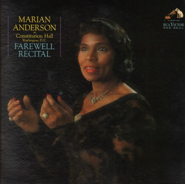 On October 24, 1964 Marian Anderson began her American farewell tour in Constitution Hall.