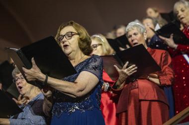 DAR Choir singing