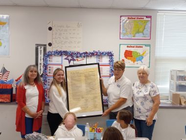 Members pose together on 2024 DAR Day of Service