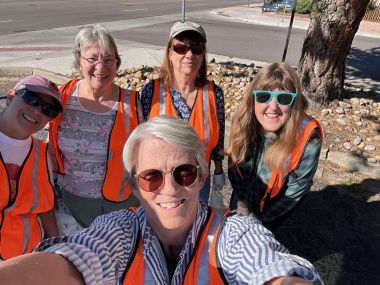 Members pose together on 2024 DAR Day of Service