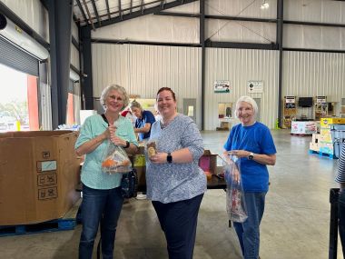 Members pose together on 2024 DAR Day of Service