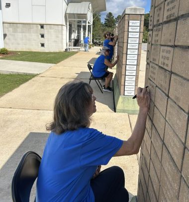 Members pose together on 2024 DAR Day of Service