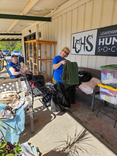 Members pose together on 2024 DAR Day of Service