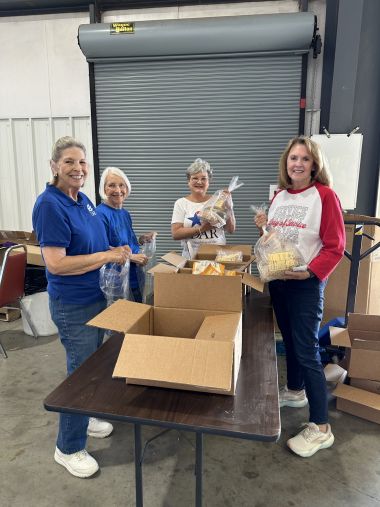 Members pose together on 2024 DAR Day of Service