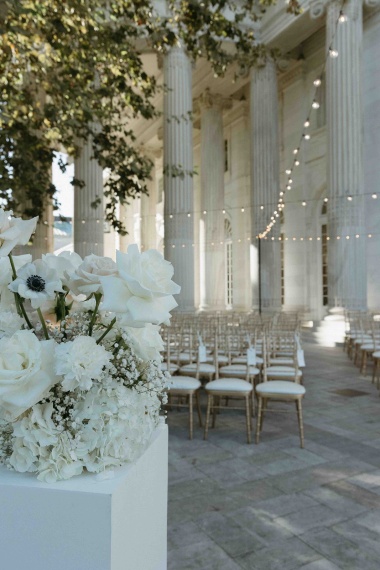 September Al Fresco Wedding