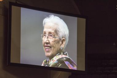 Also receiving the DAR Medal of Honor, in absentia, was former NASA mathematician Katherine Johnson.