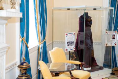Marian Anderson dress in case 