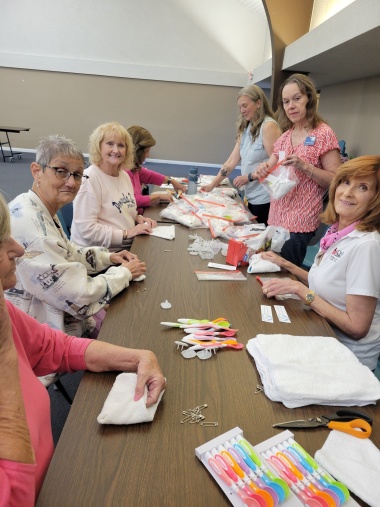 DAR Members support Book drives, school support, and tutoring