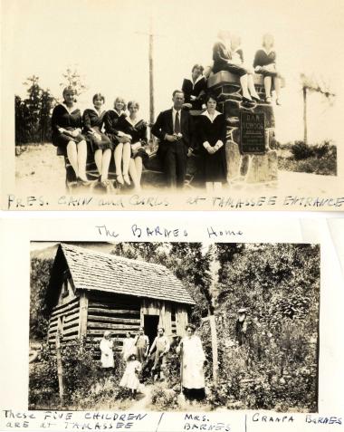 e NSDAR Archives photo collection contains around 40 photos circa 1910-1930 depicting the early history of the community around Tamassee DAR school, showing students, families from the community, buildings, and the surrounding area.