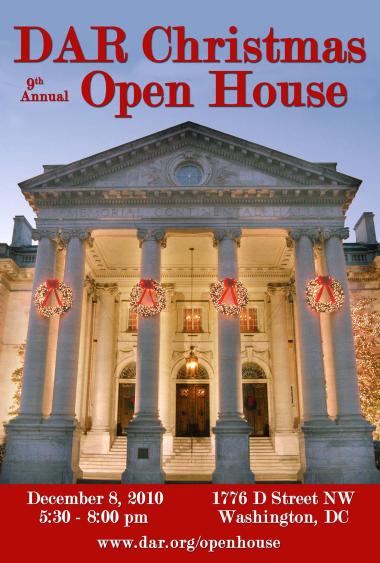 9th Annual DAR Christmas Open House (2010)