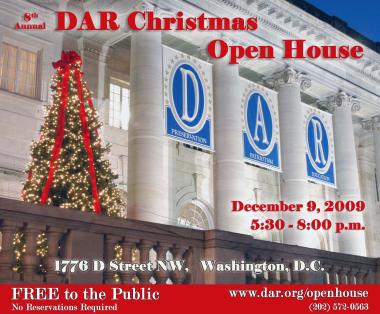 8th Annual DAR Christmas Open House (2009)