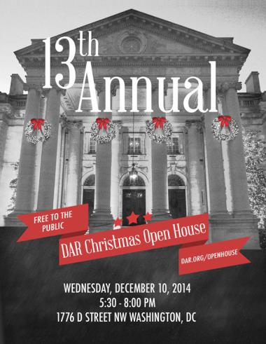 13th Annual DAR Christmas Open House (2014)